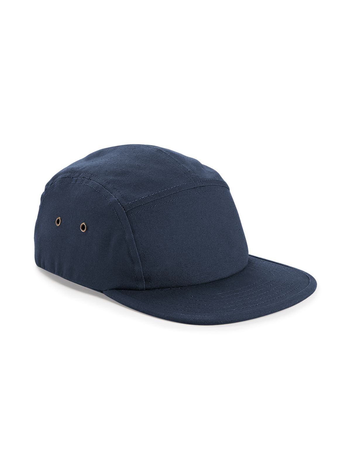 Canvas 5 Panel Camper Cap - NAV - Navy