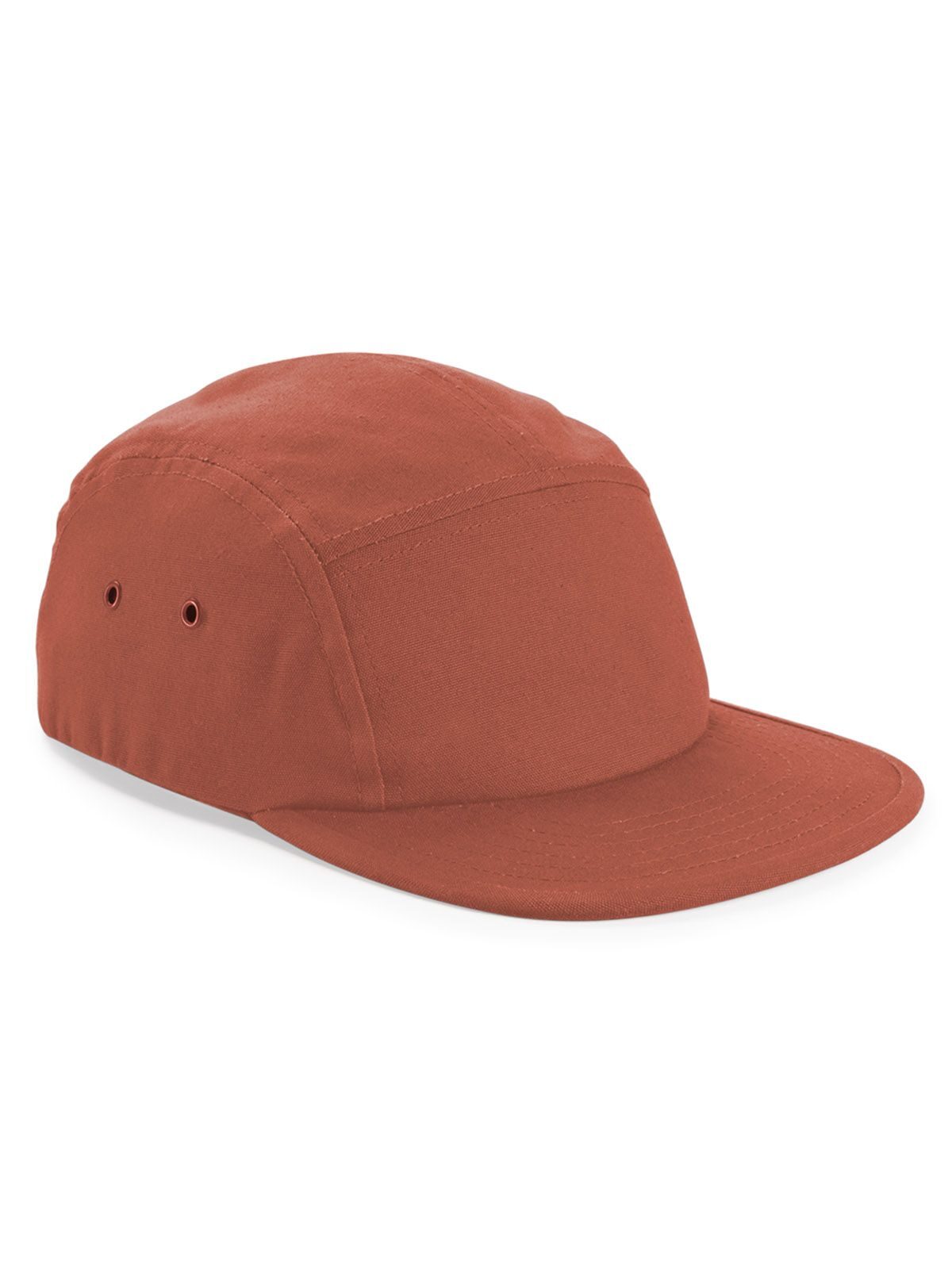Canvas 5 Panel Camper Cap - TER - Terracotta