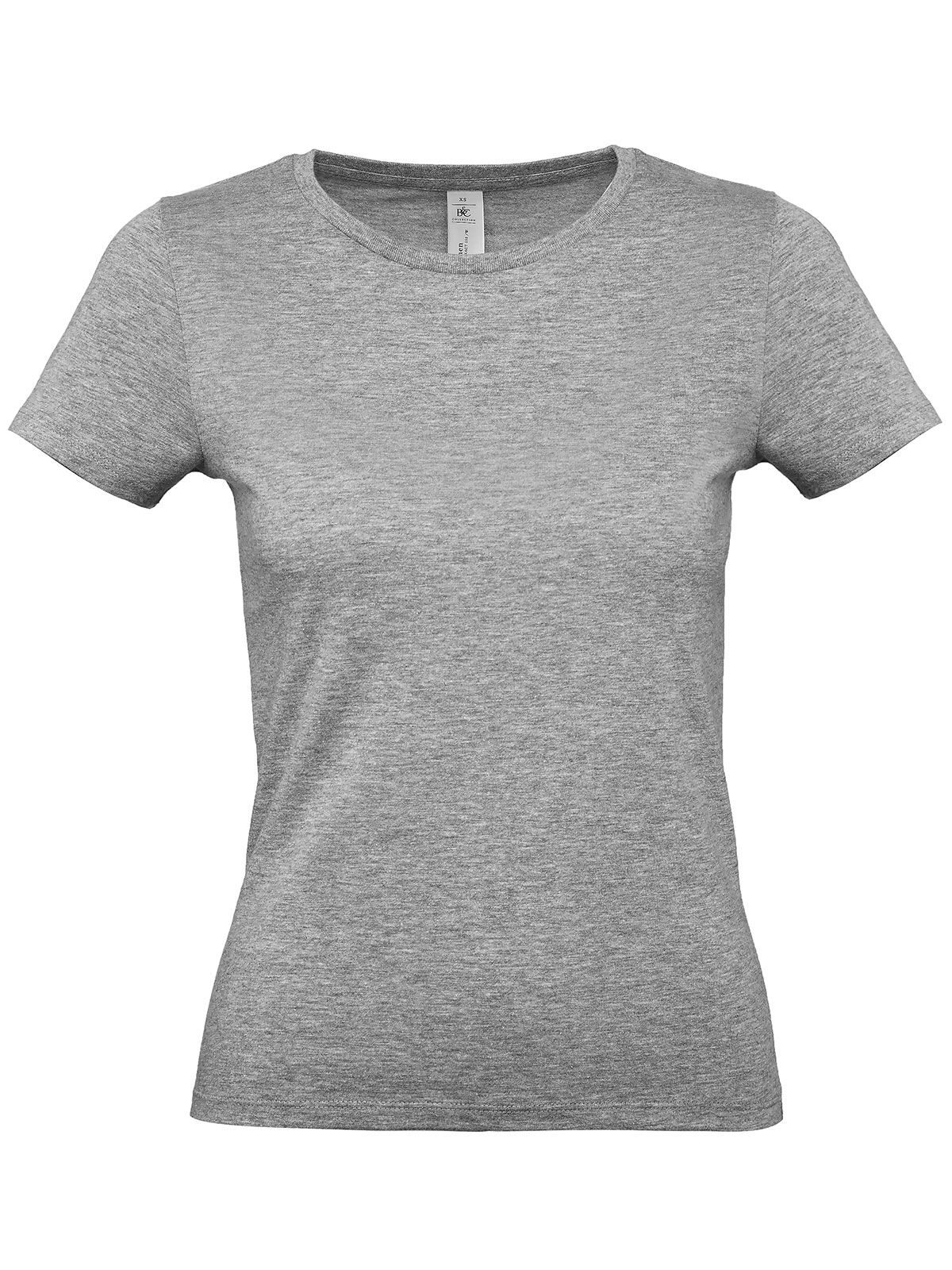 Dames T-shirt #E150 - SG620 - Sportgrijs