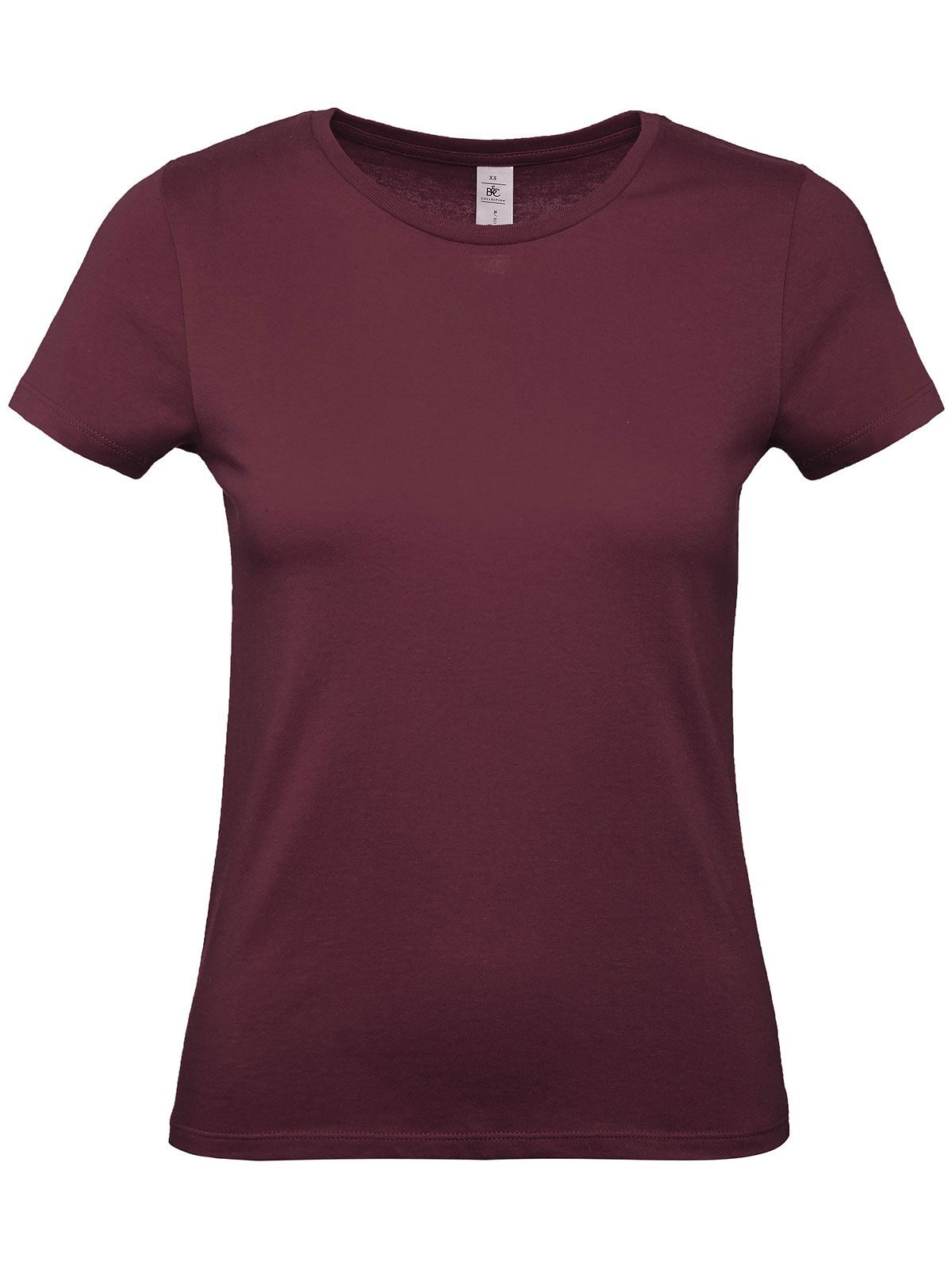 Dames T-shirt #E150 - BU370 - Bordeaux