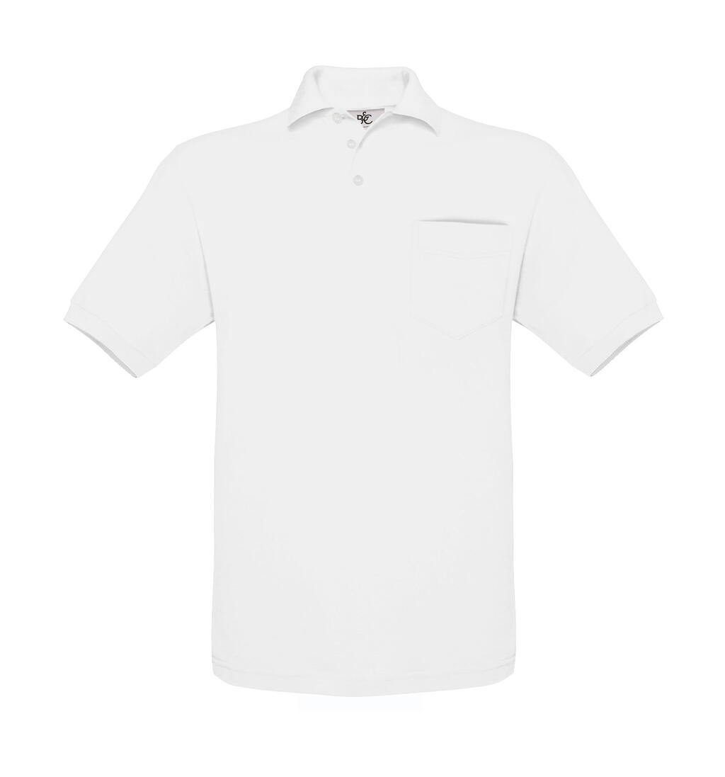 Unisex Polo Safran met zakje - 000 - Wit
