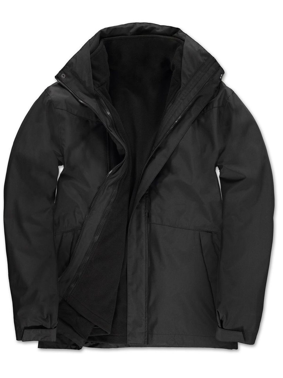 3-in-1 Corporate Jacket - BL002 - Black