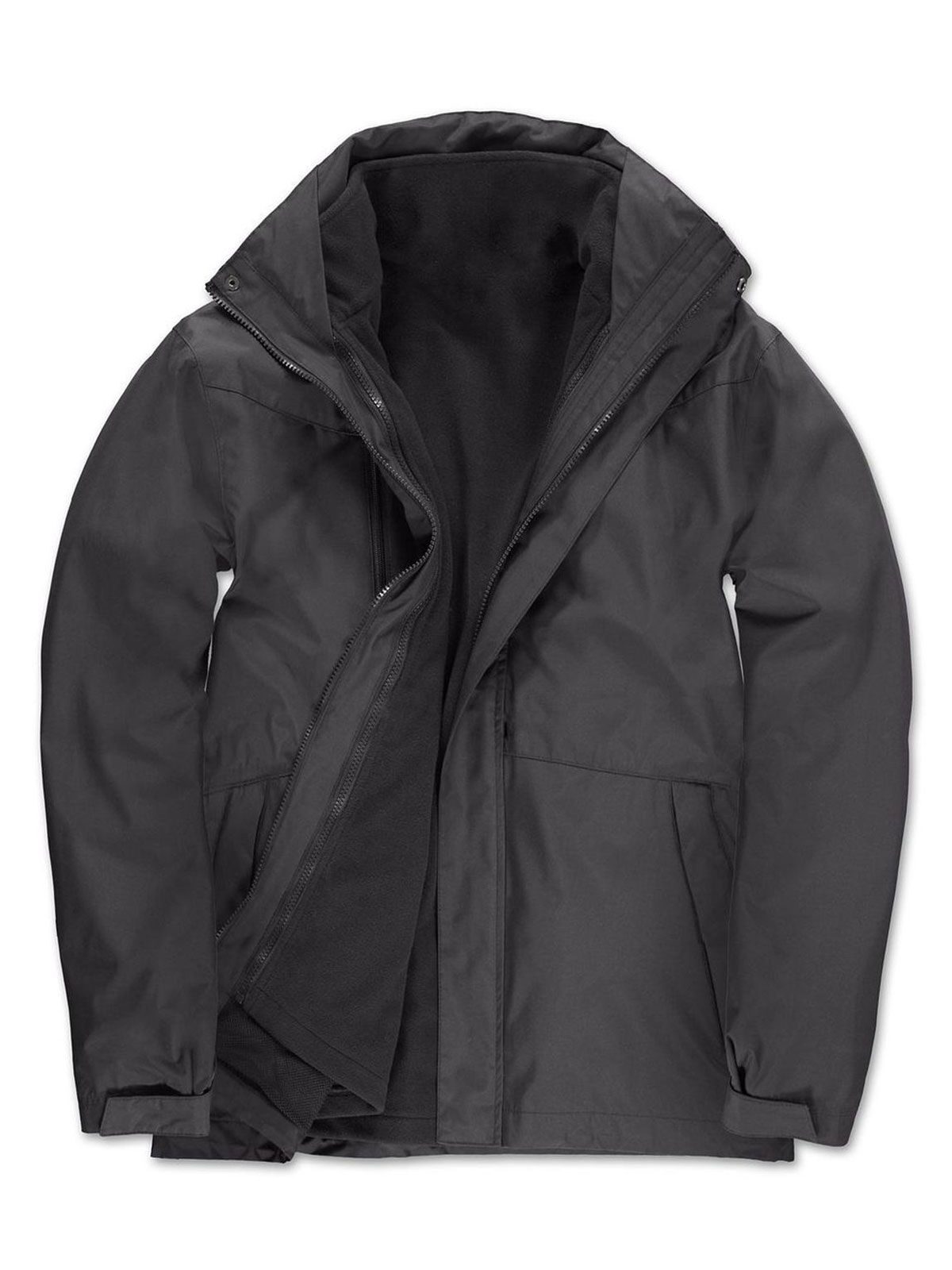 3-in-1 Corporate Jacket - DG670 - Dark Grey