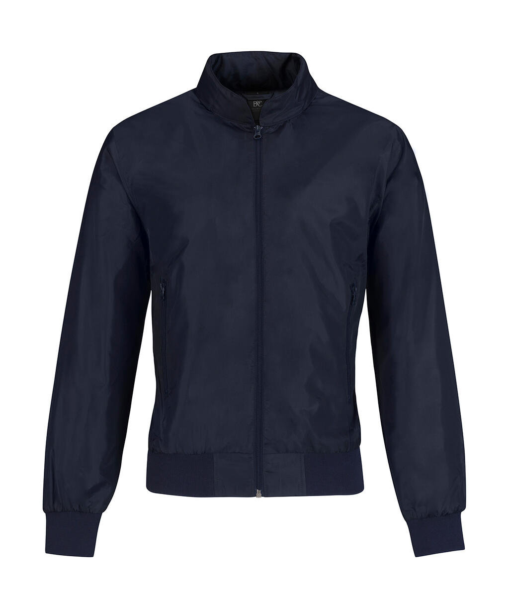 Damesjas Trooper - 270 - Marineblauw/Neongroen