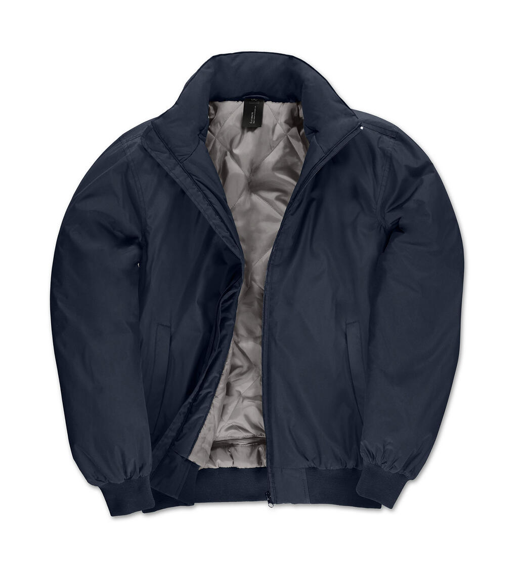 Men's Jacket Crew Bomber - 255 - Navy/Warm Grey