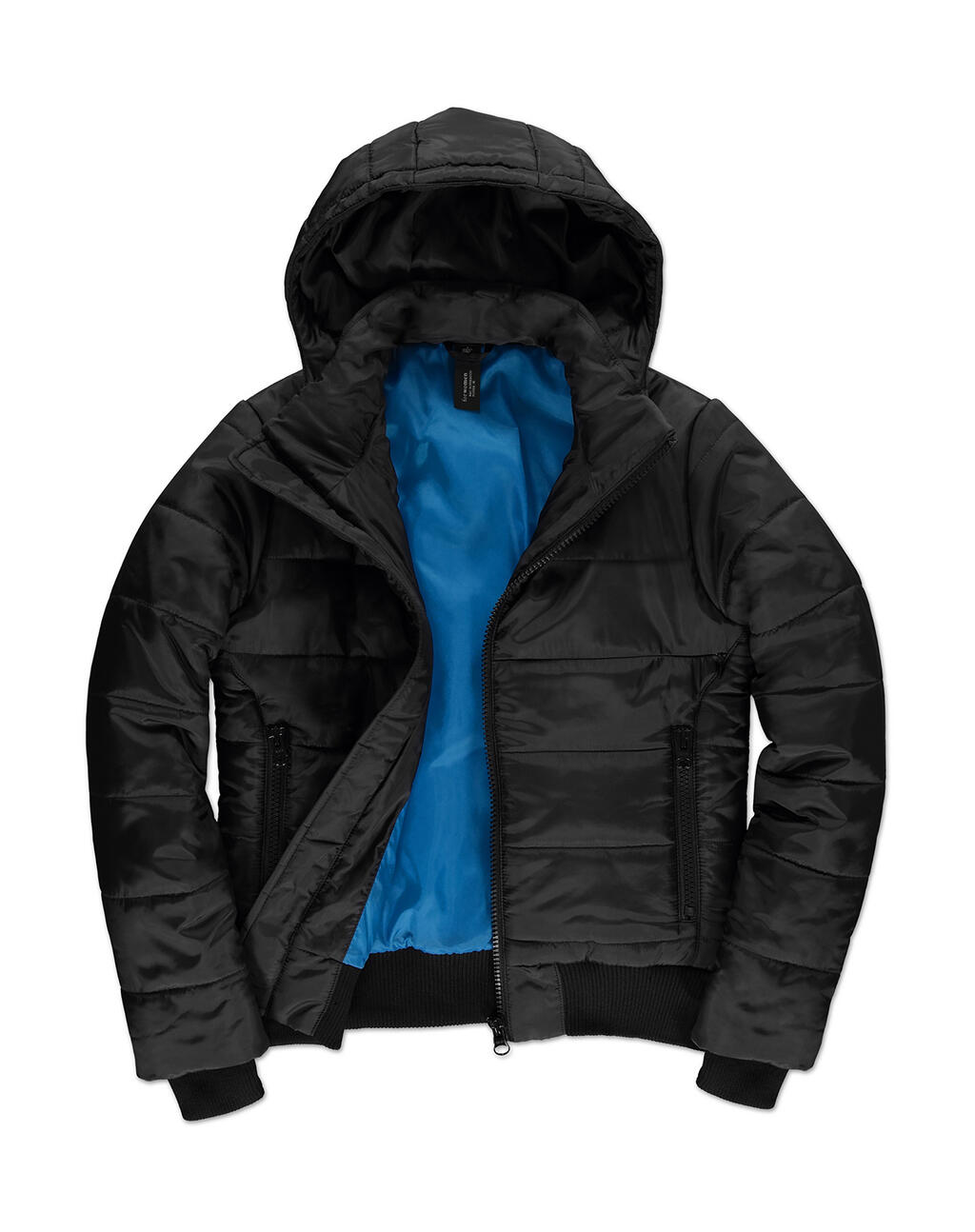 Women's Jacket Superhood - 155 - Black/Cobalt Blue