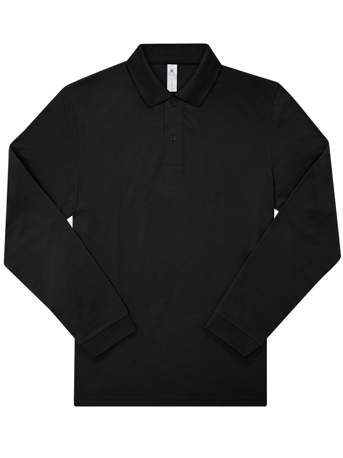 Mijn Polo 180 shirt met lange mouwen - BL002 - Zwart