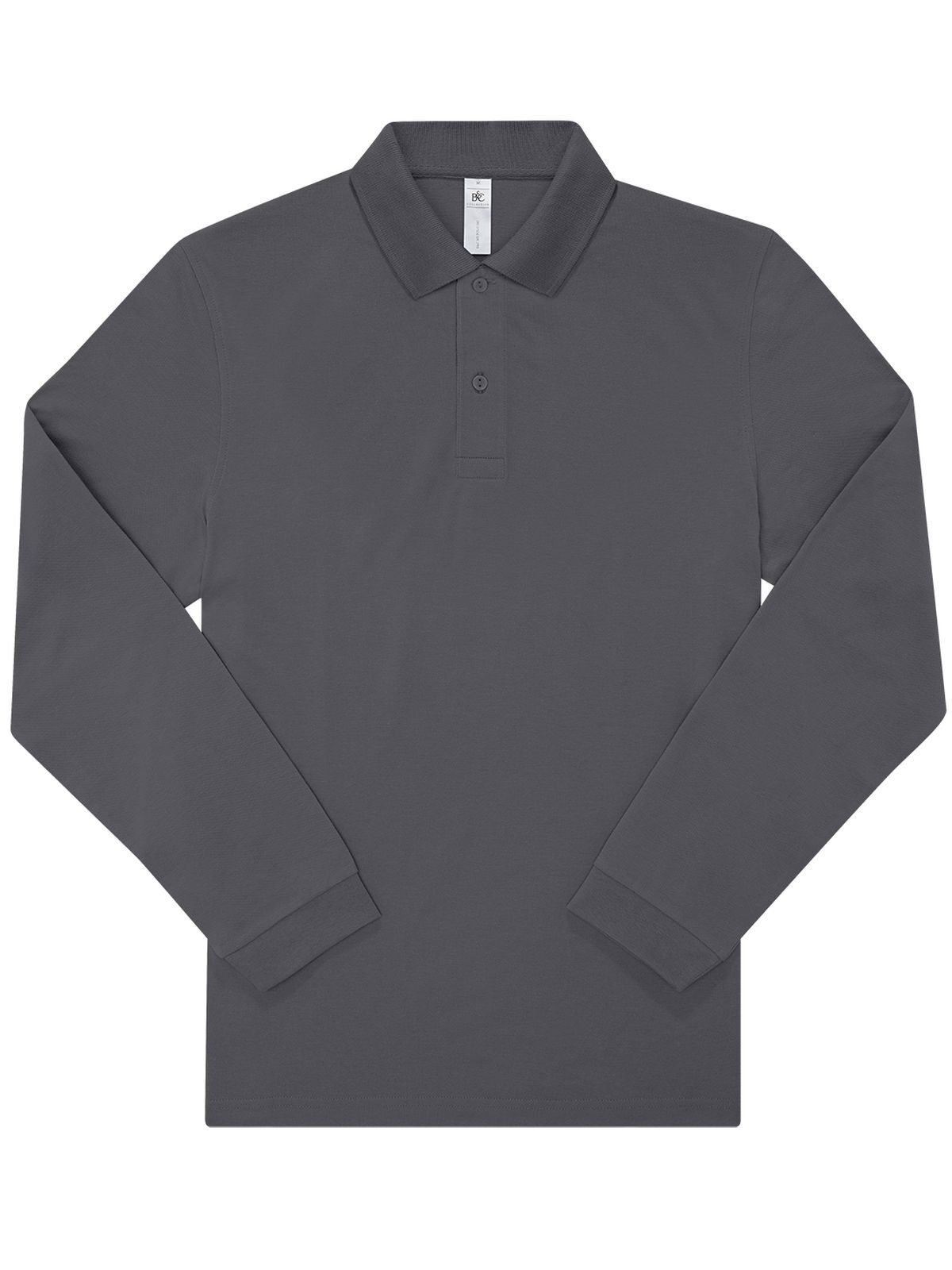 Mijn Polo 180 shirt met lange mouwen - DG670 - Donkergrijs
