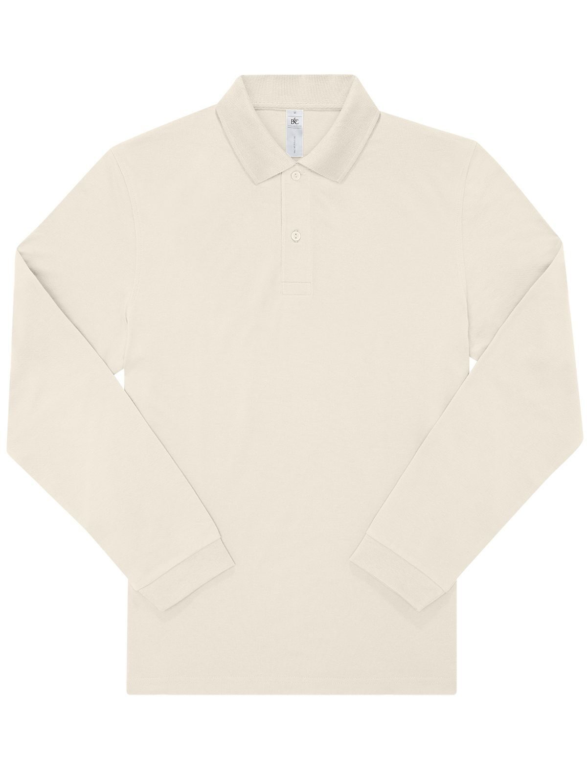 Mijn Polo 180 shirt met lange mouwen - OW101 - Gebroken wit