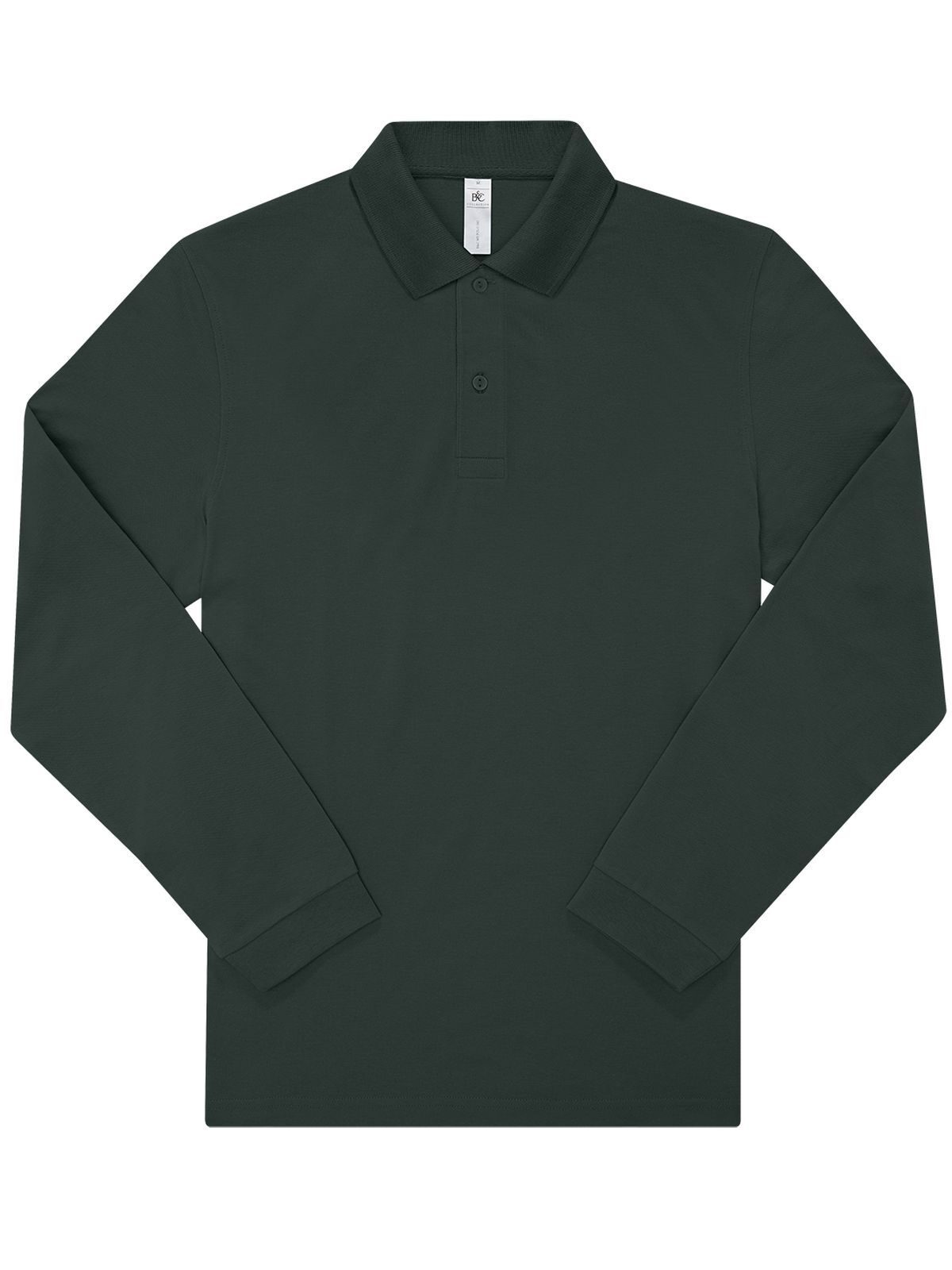 Mijn Polo 180 shirt met lange mouwen - DF547 - Donker bos