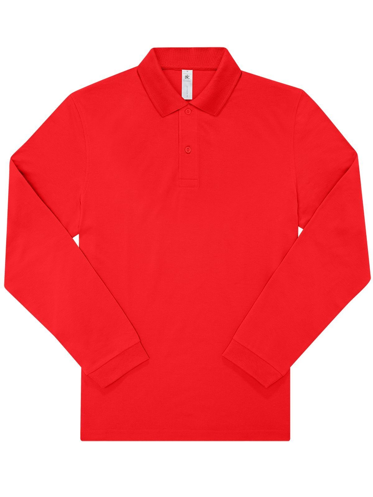 Mijn Polo 210 met lange mouwen - RE004 - Rood