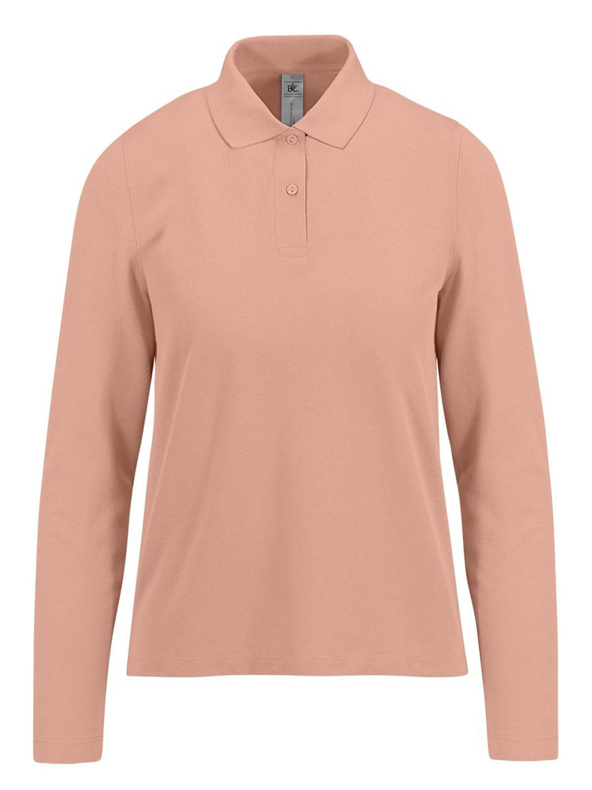 Mijn Polo 210 met lange mouwen /Dames - NU307 - Naakt
