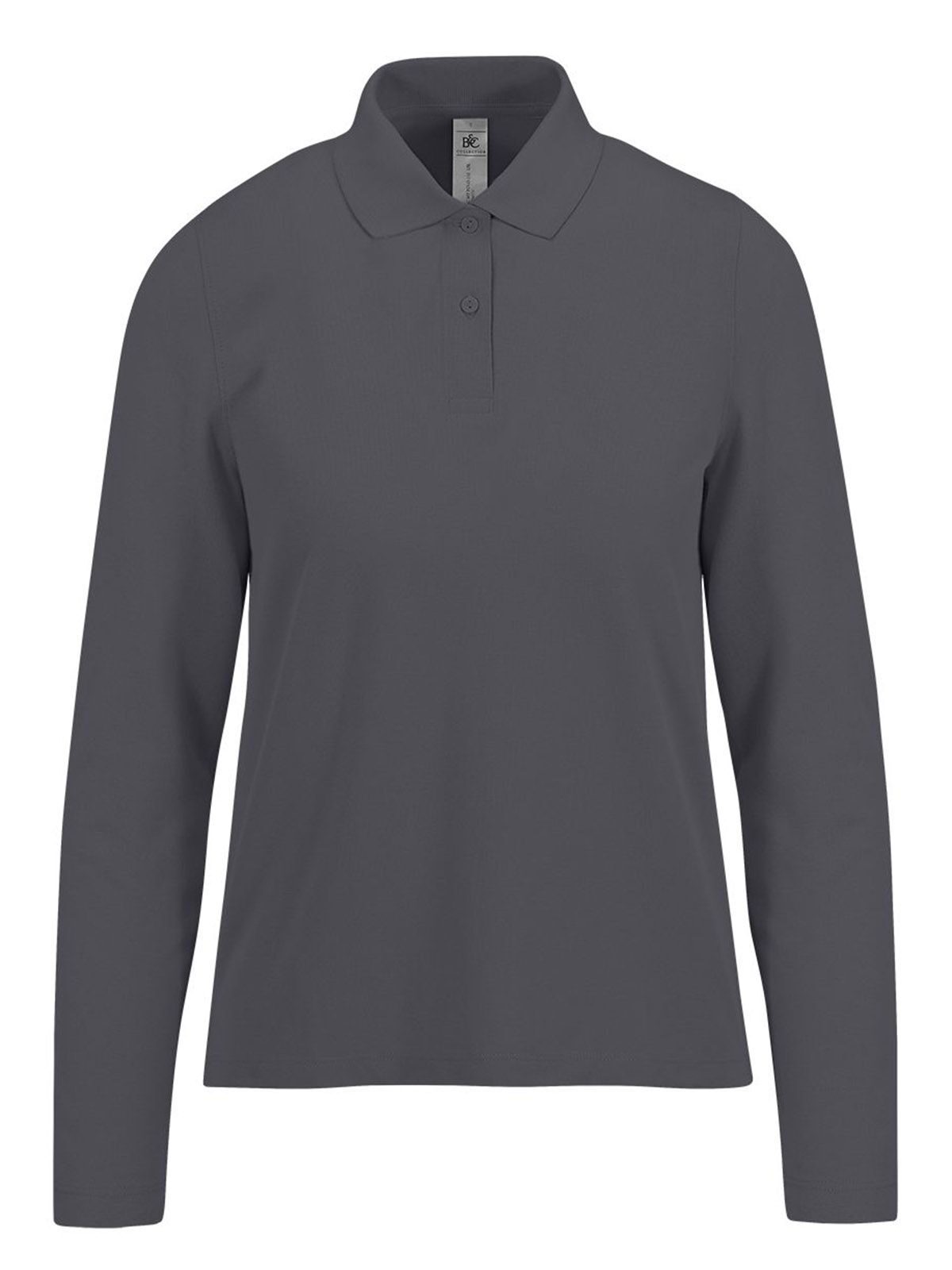 Mijn Polo 210 met lange mouwen /Dames - DG670 - Donkergrijs