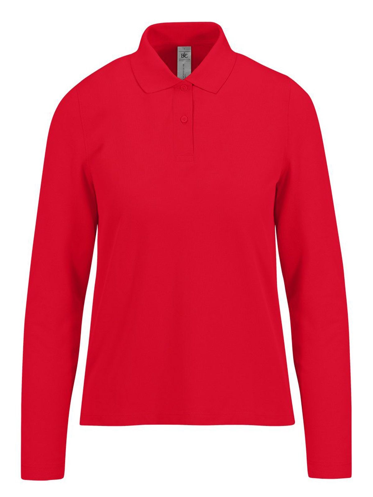 Mijn Polo 210 met lange mouwen /Dames - RE004 - Rood