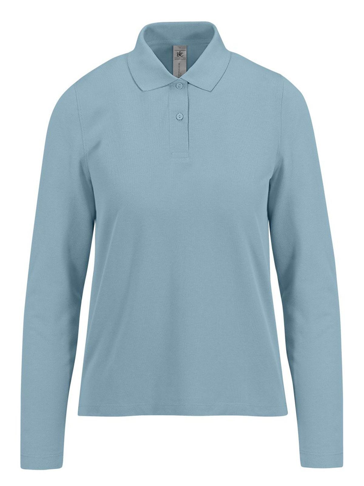 Mijn Polo 210 met lange mouwen /Dames - AB449 - Amalfiblauw