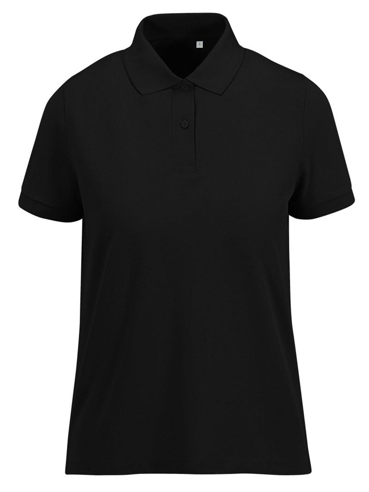 Mijn Eco Polo 65/35 Dames_° - BL002 - Zwart