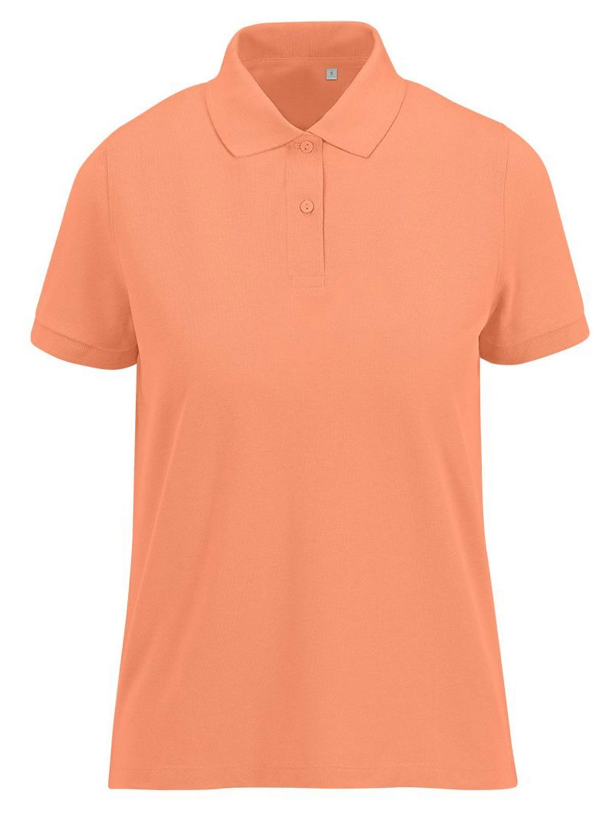 Mijn Eco Polo 65/35 Dames_° - MO255 - Meloen Sinaasappel