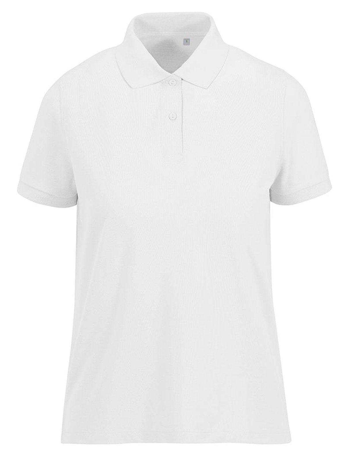 Mijn Eco Polo 65/35 Dames_° - WH001 - Wit