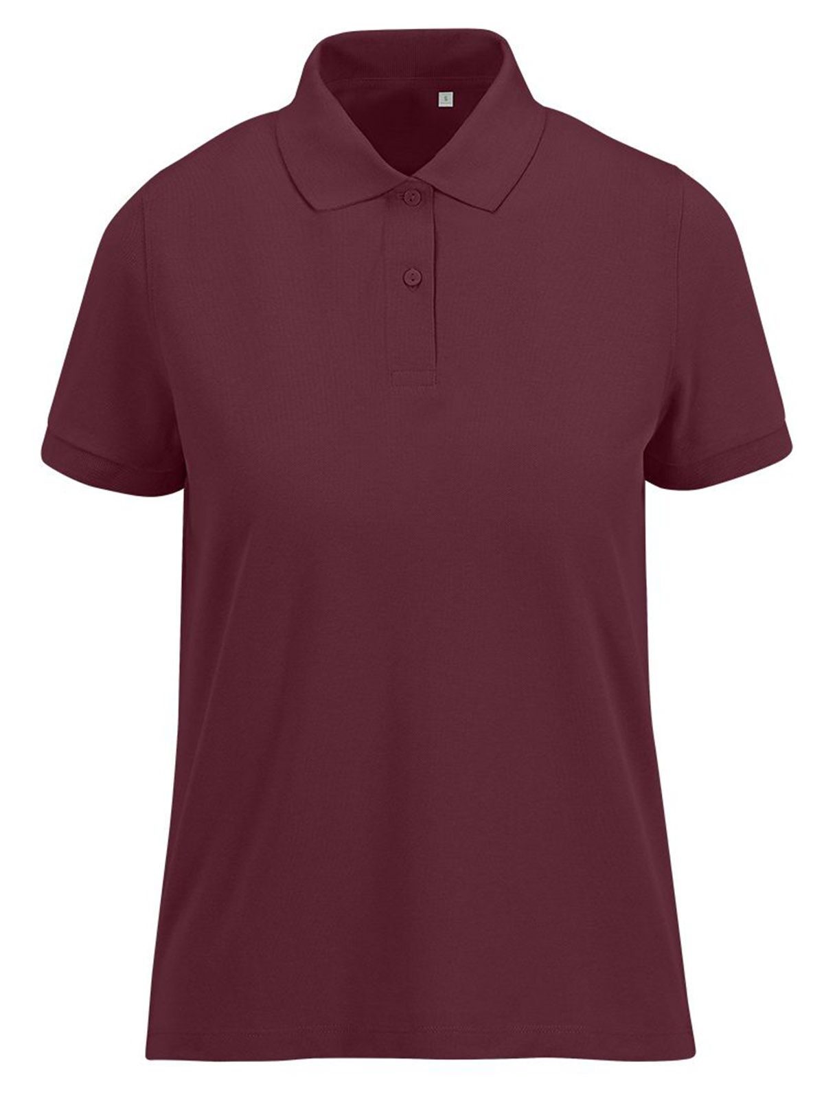 Mijn Eco Polo 65/35 Dames_° - BU370 - Bordeaux