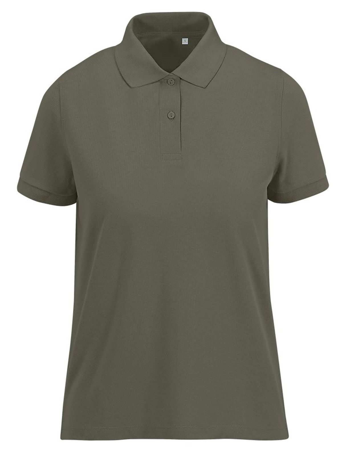 Mijn Eco Polo 65/35 Dames_° - CG554 - Camouflagegroen
