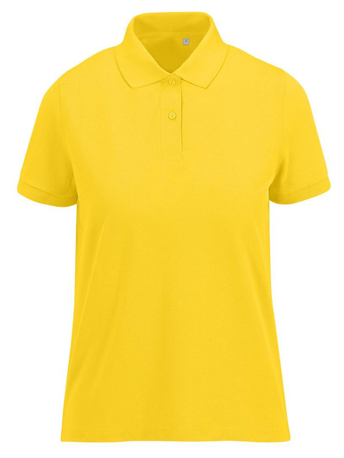 Mijn Eco Polo 65/35 Dames_° - PY208 - Pop Yellow