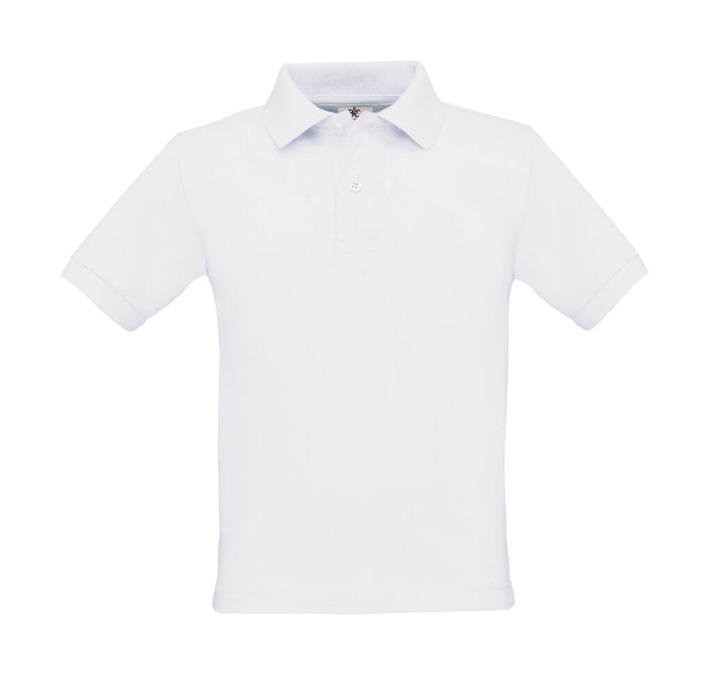 Kinderpolo Safran - WH001 - Wit
