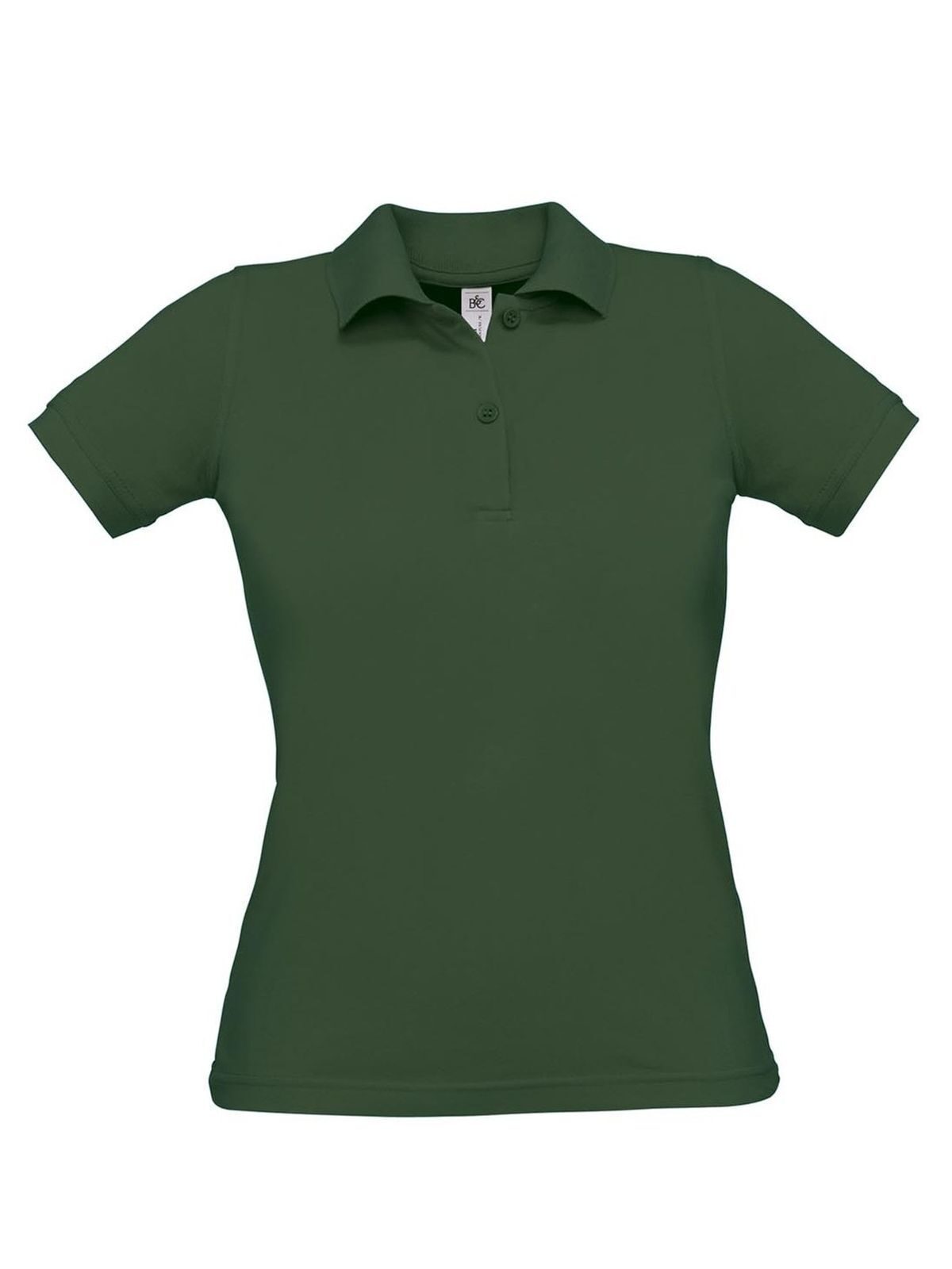 Polo Safran Pure voor dames - BG540 - Flesgroen