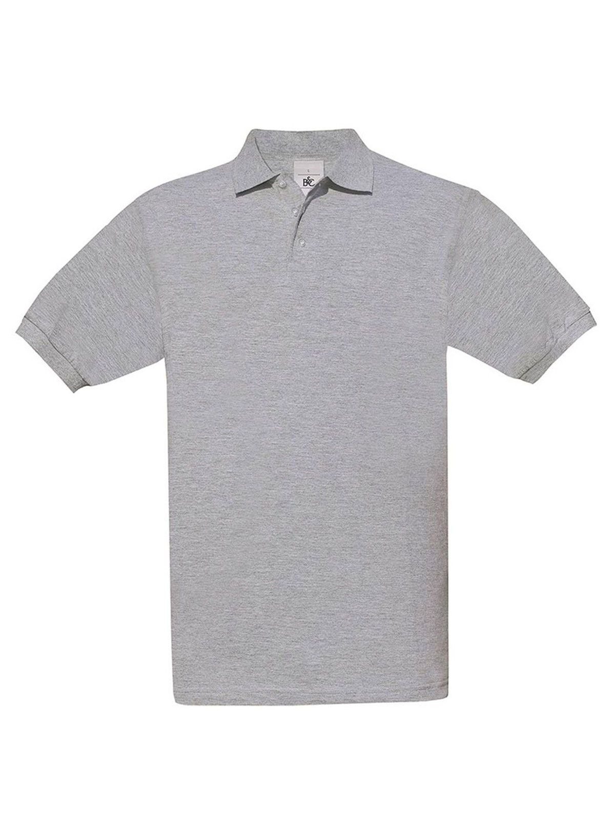 Unisex Polo Safran - HG610 - Heidegrijs