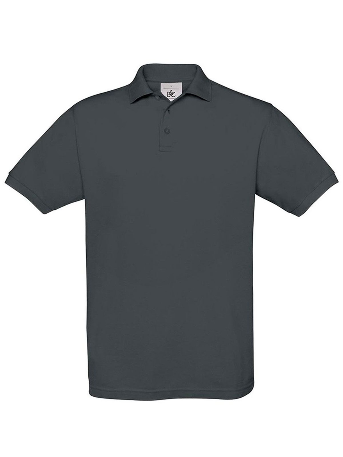 Unisex Polo Safran - DG670 - Donkergrijs