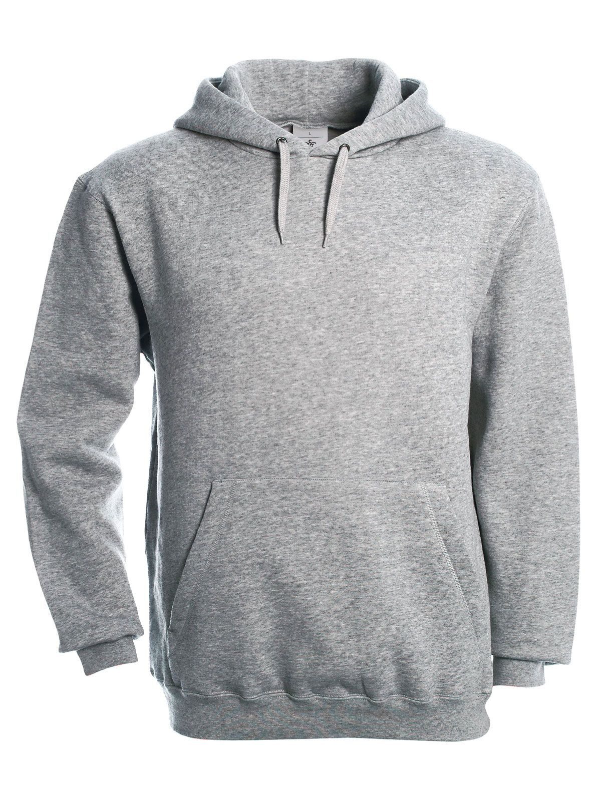 Hooded Sweat - HG610 - Heather Grey
