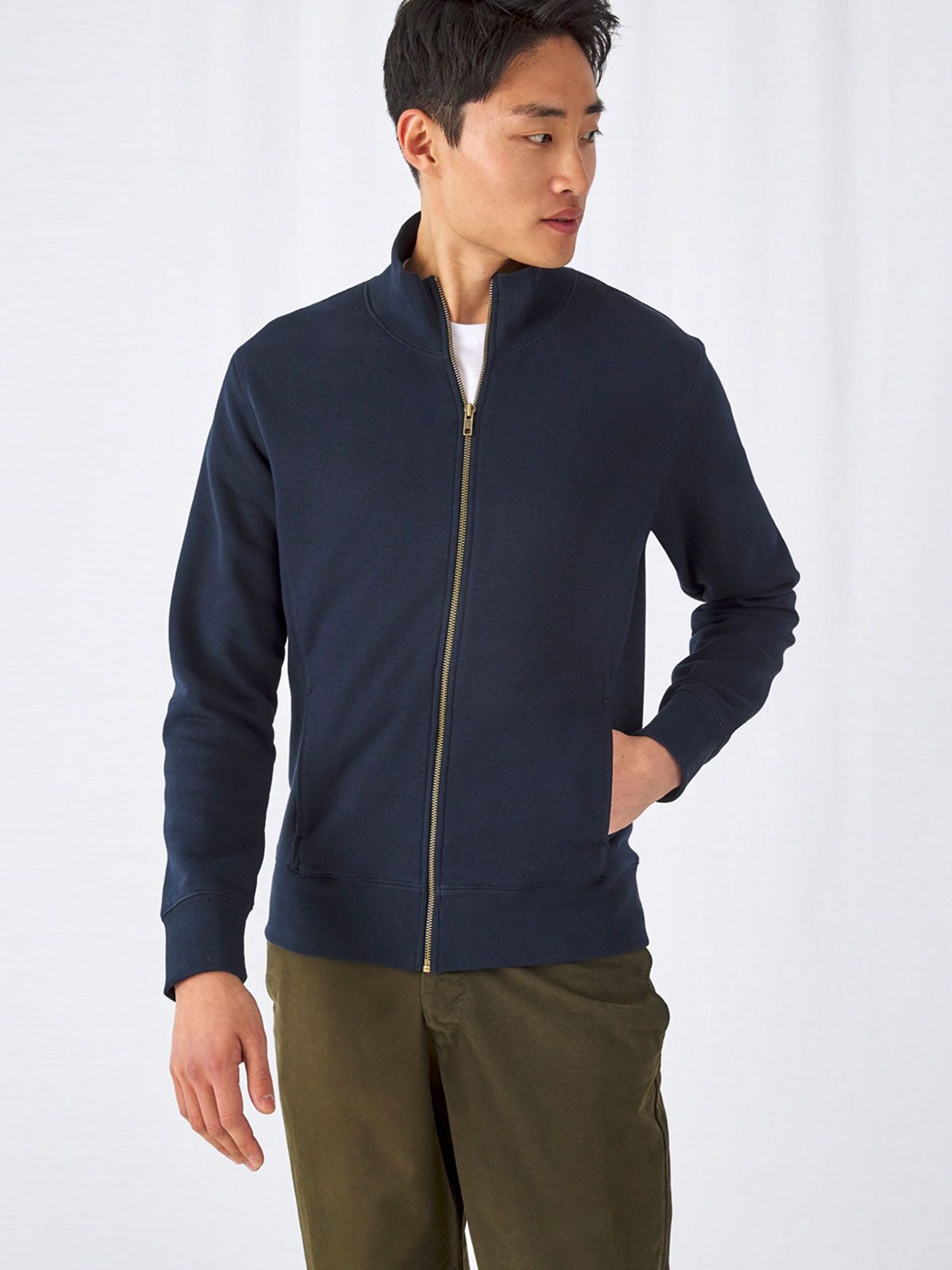 Heren joggingjack met spinnenprint