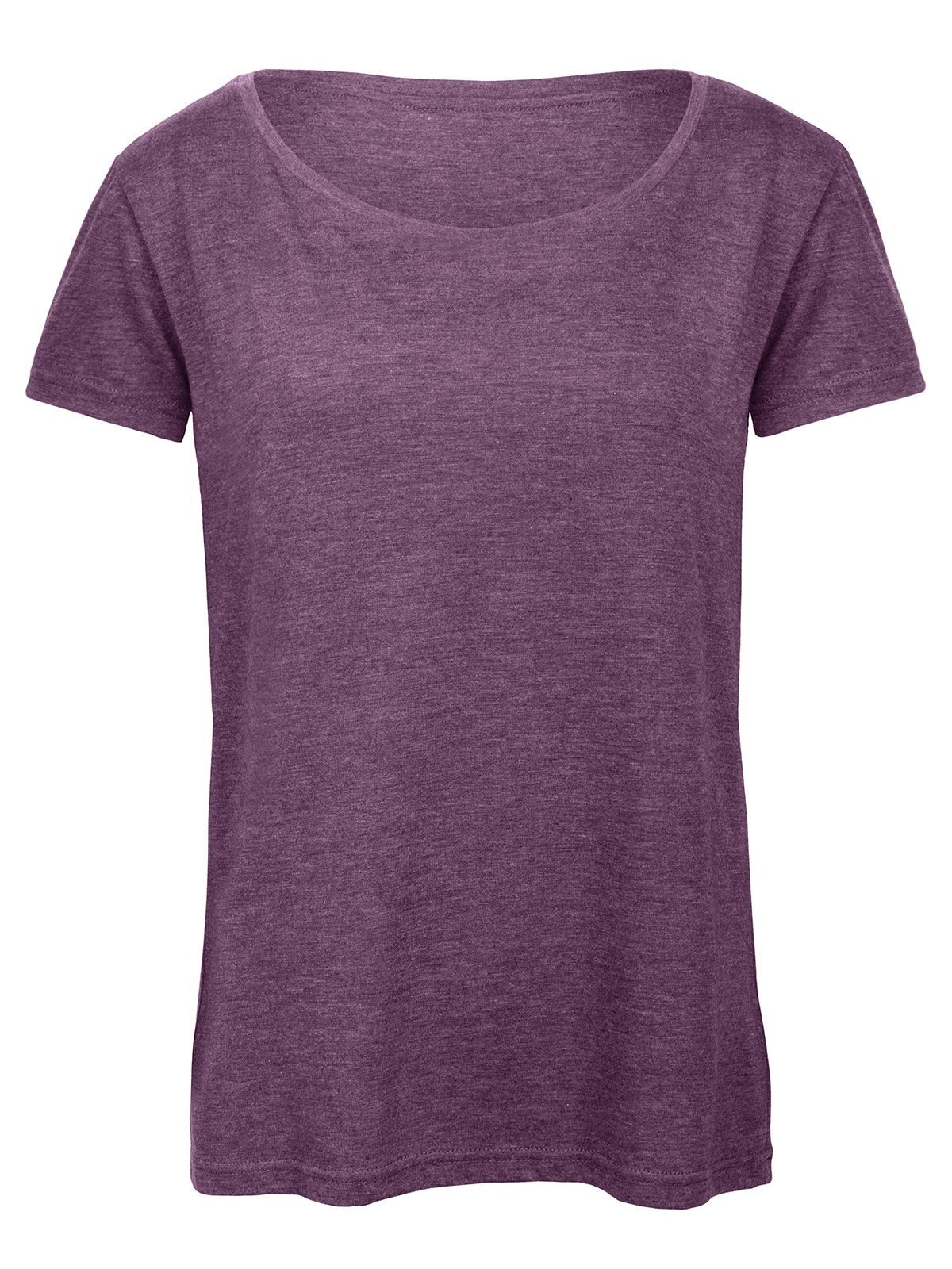 Women's Triblend T-Shirt - HP616 - Heather Purple
