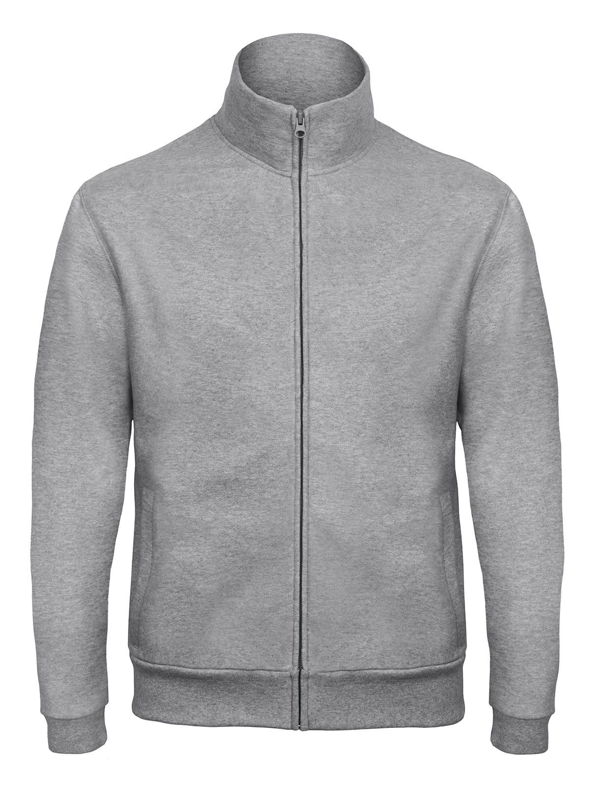 ID.206 Sweat-Jacket 50/50 - HG610 - Heather Grey