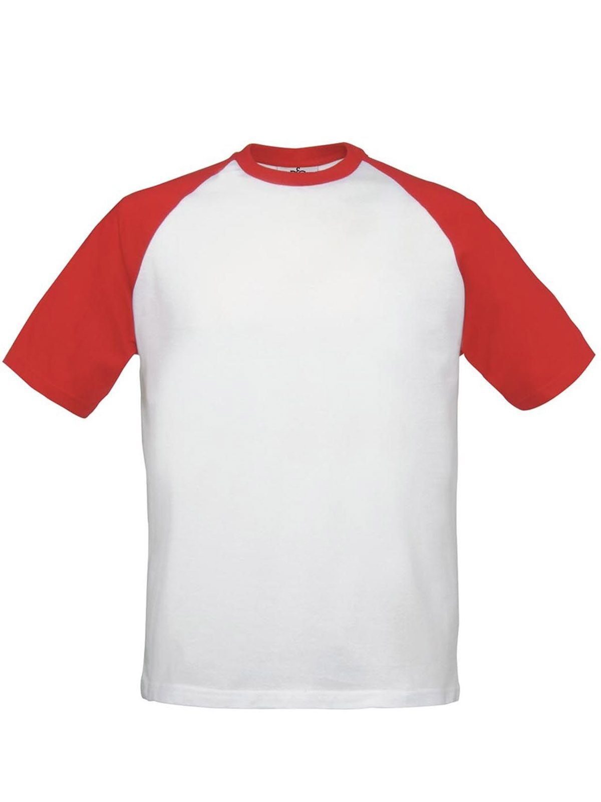 Base-Ball T-Shirt - 903 - White/Red
