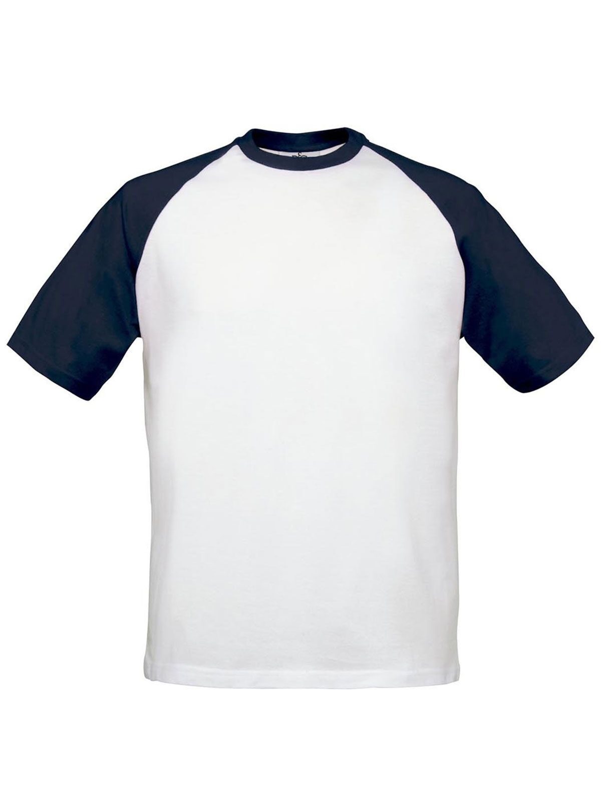 Base-Ball T-Shirt - 908 - White/Navy