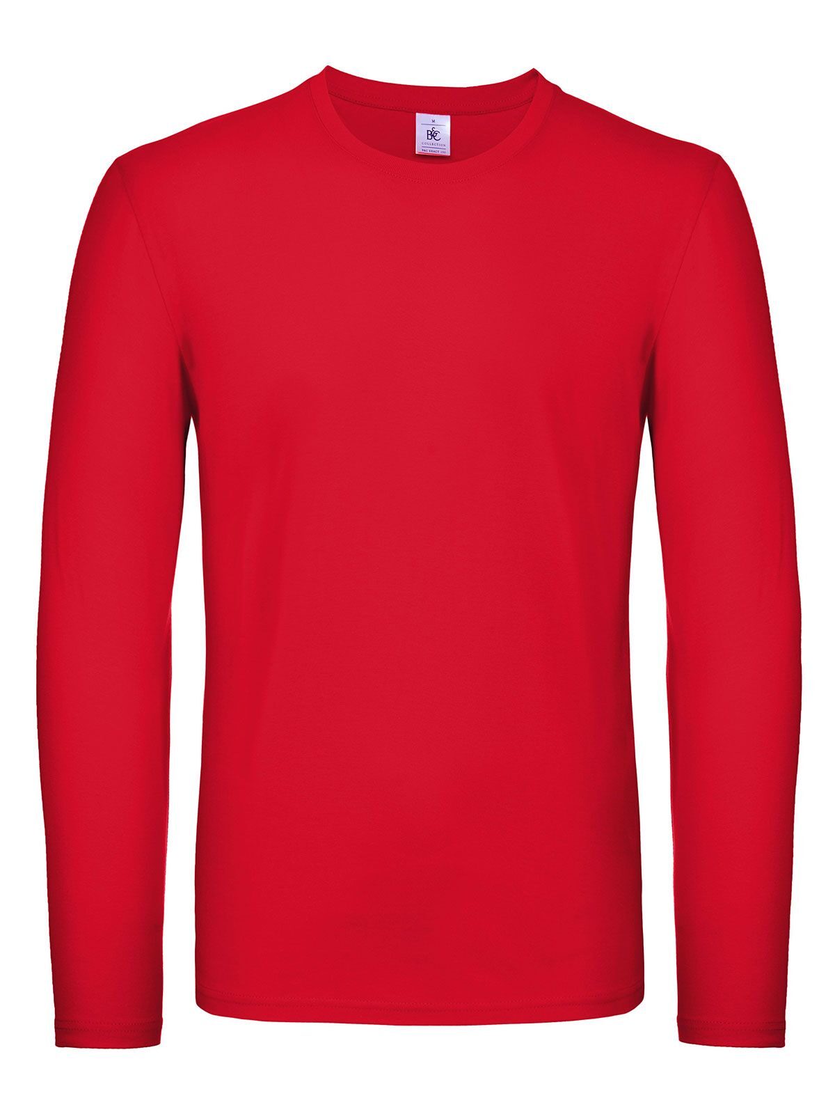 Men´s T-Shirt #E150 Long Sleeve - RE004 - Red
