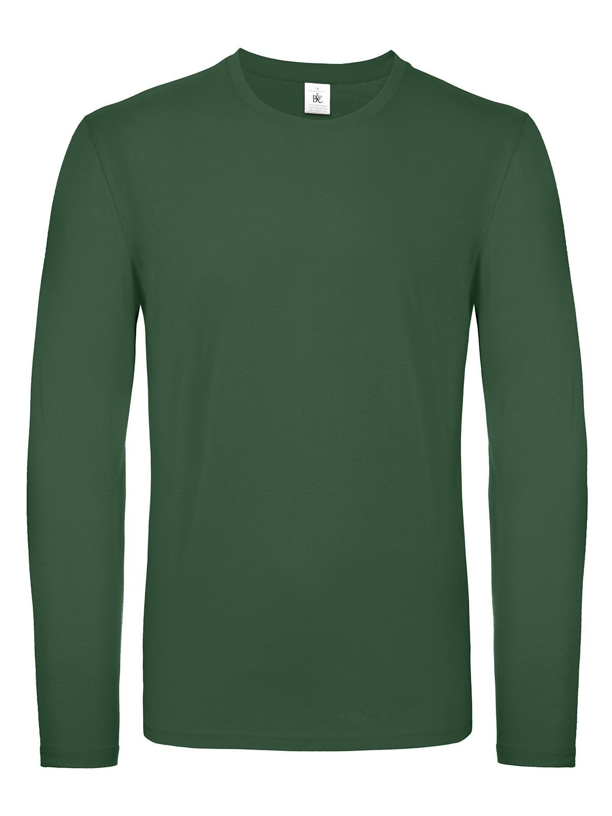 Men´s T-Shirt #E150 Long Sleeve - BG540 - Bottle Green