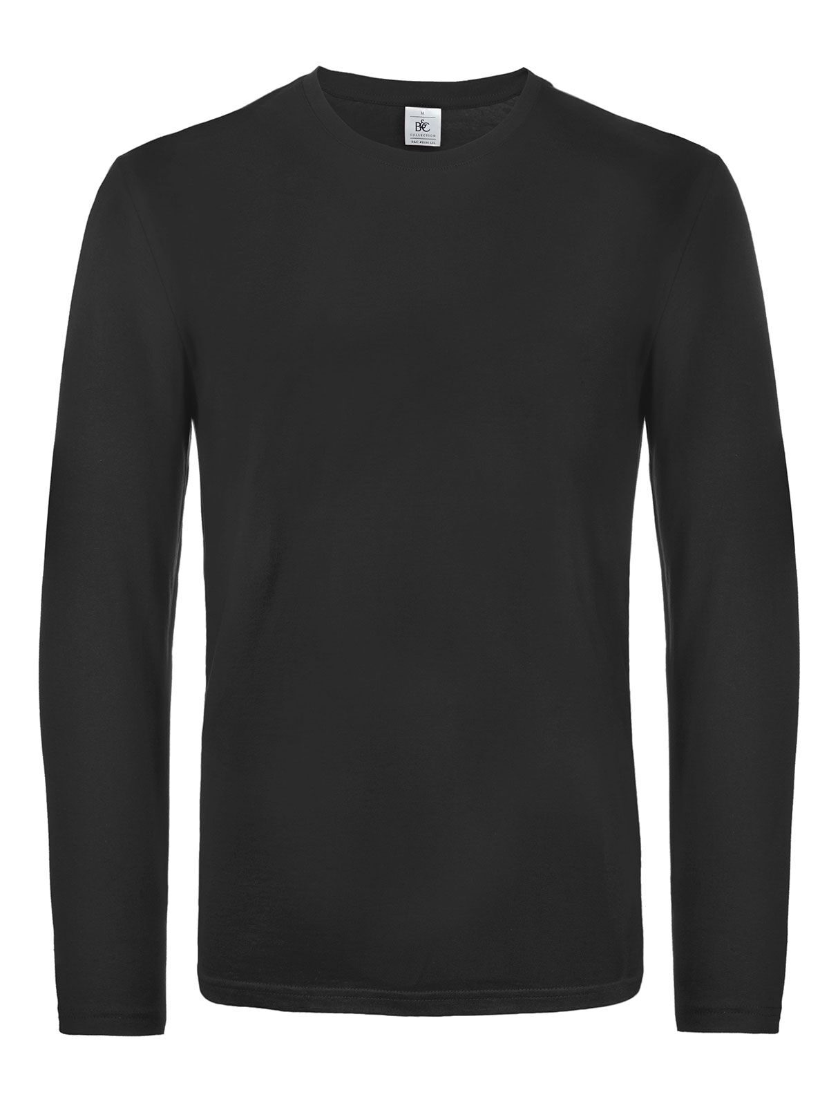 Men´s T-Shirt #E190 Long Sleeve - BL002 - Black