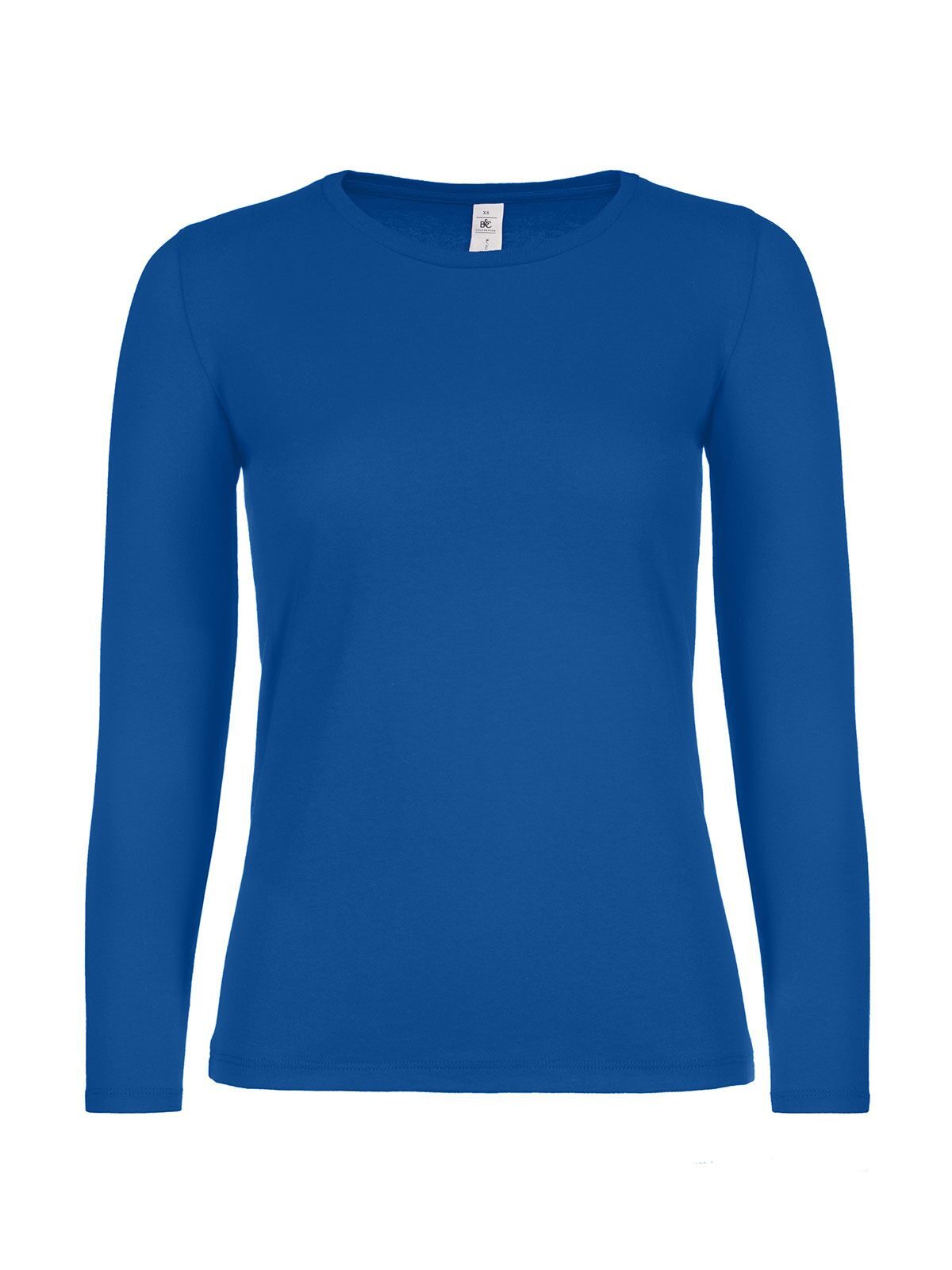 Dames T-shirt #E150 met lange mouwen - RB450 - Koningsblauw