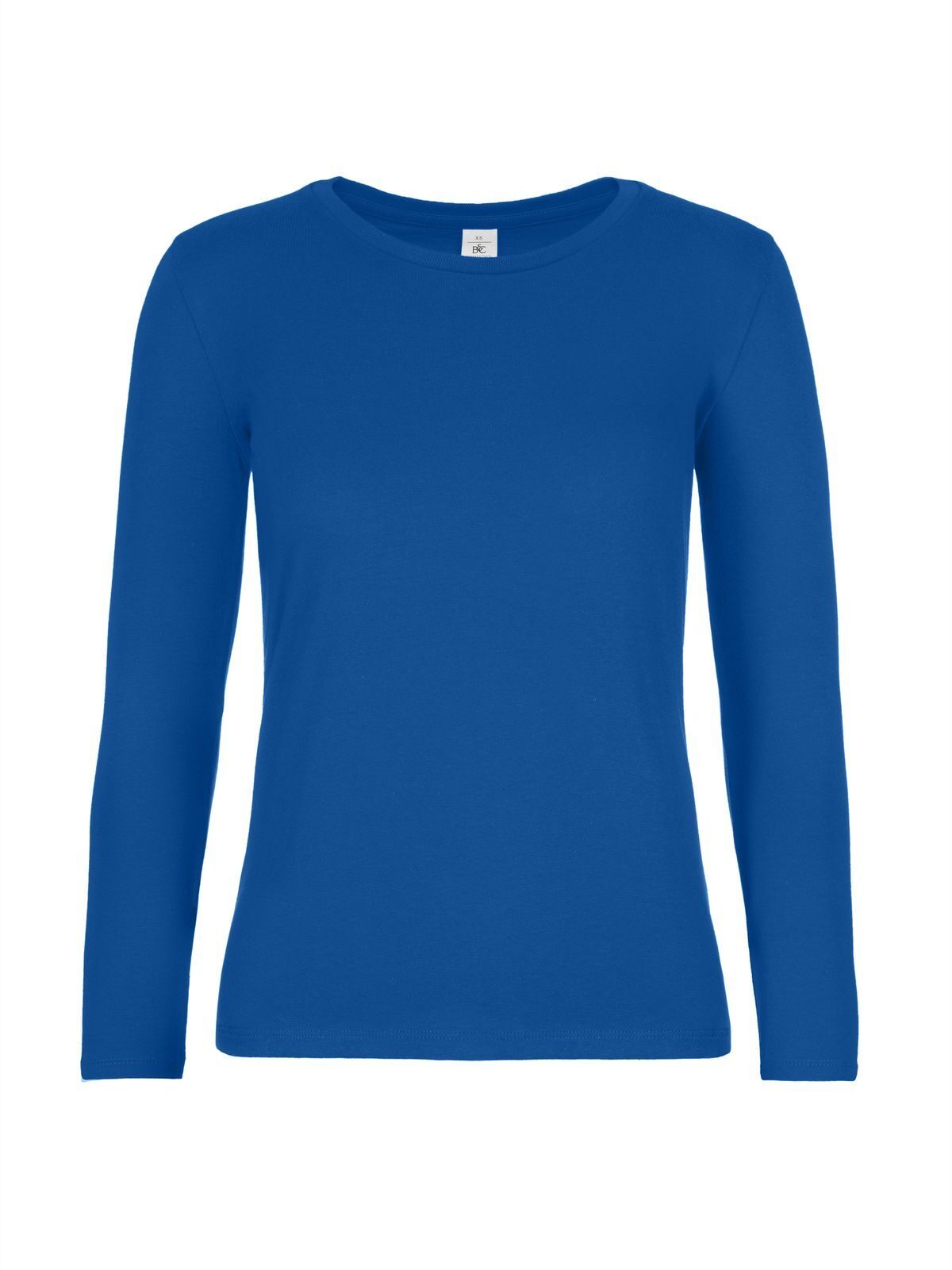 Dames T-shirt #E190 met lange mouwen - RB450 - Koningsblauw