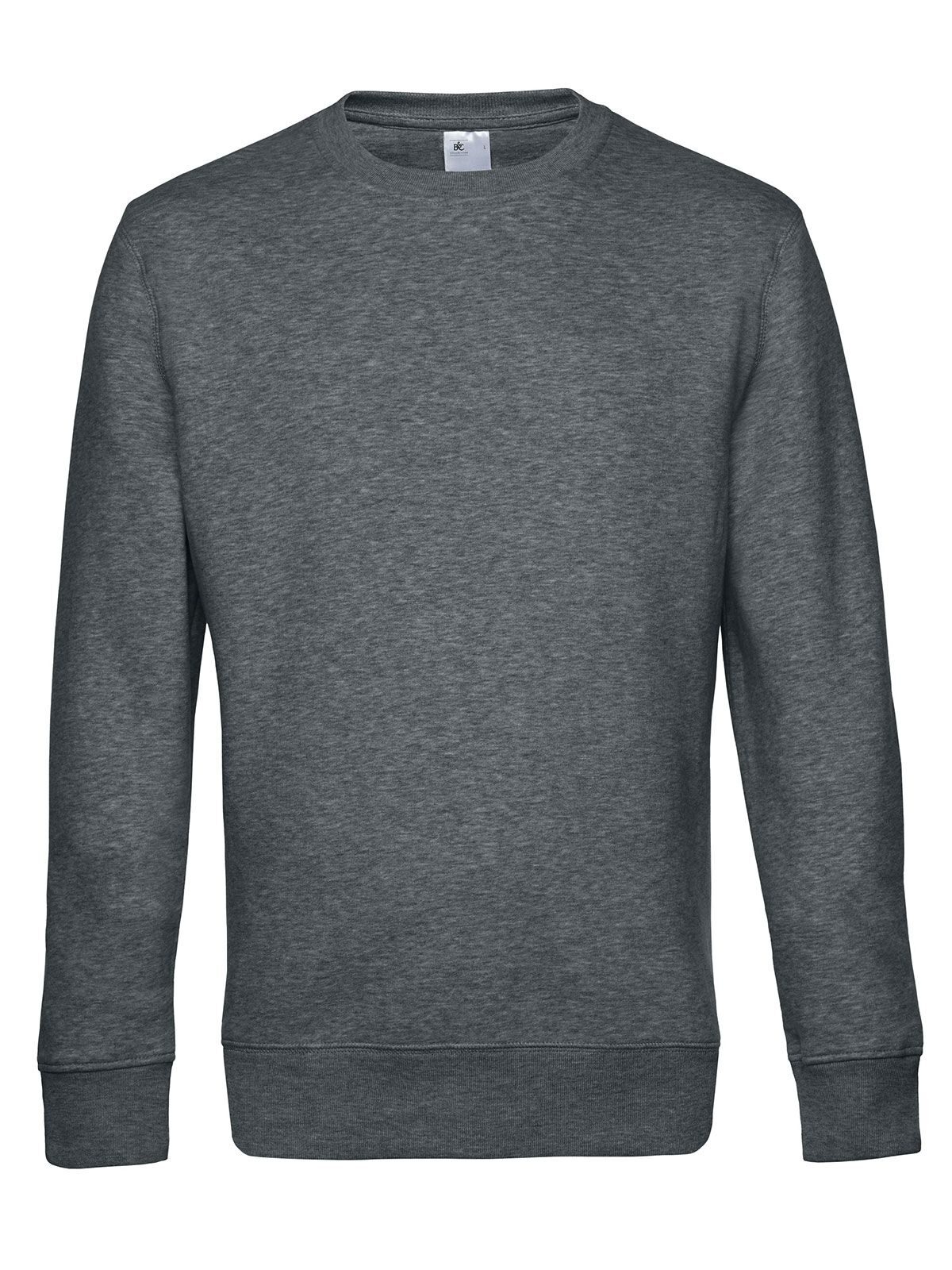 KING Crew Neck Sweatshirt_° - HM623 - Heather Mid Grey
