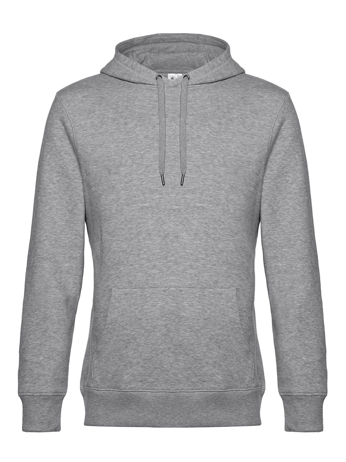 KING Hooded Sweat_° - HG610 - Heidegrijs