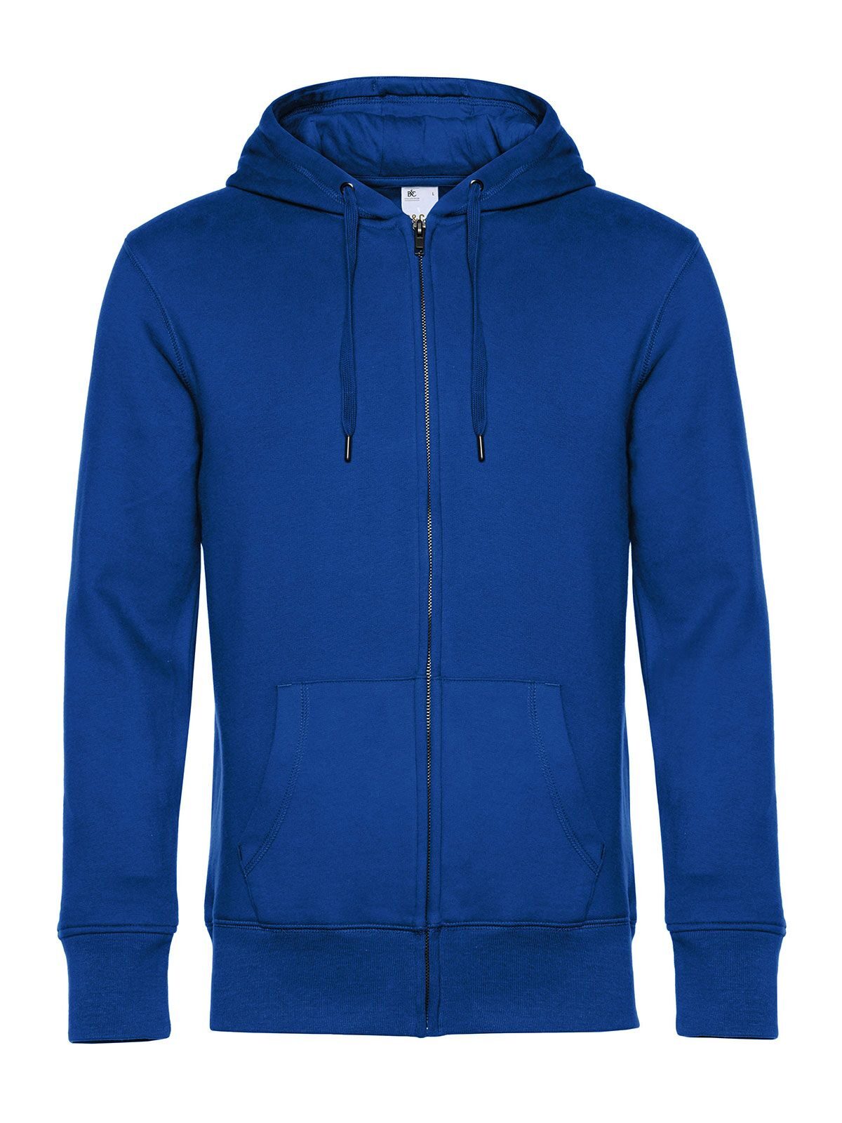 KING Zipped Hood Jacket_° - RO453 - Royal/Neon Orange