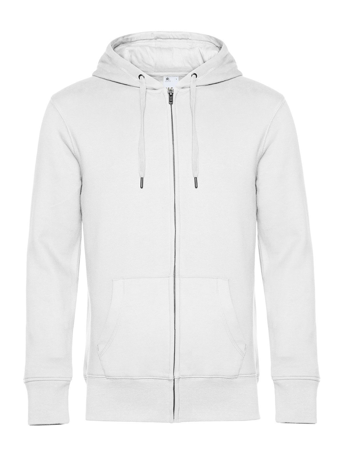 KING Zipped Hood Jacket_° - WH001 - White