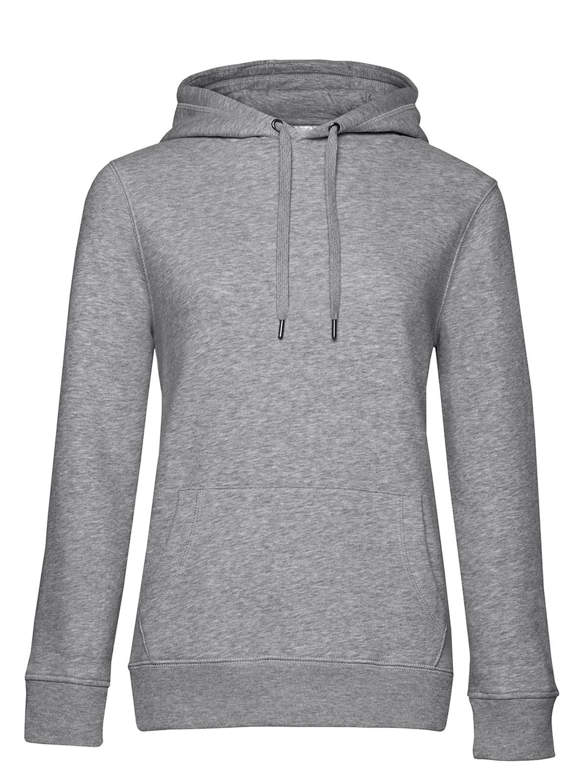 QUEEN Hooded Sweat_° - HG610 - Heather Grey