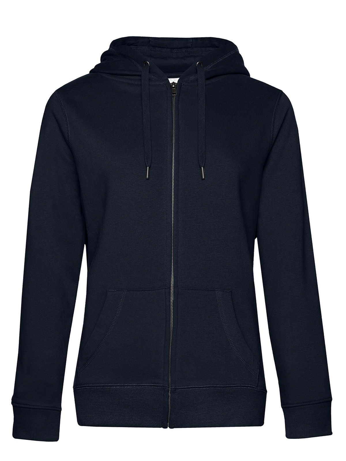 QUEEN Zipped Hood Jacket_° - NA003 - Navy