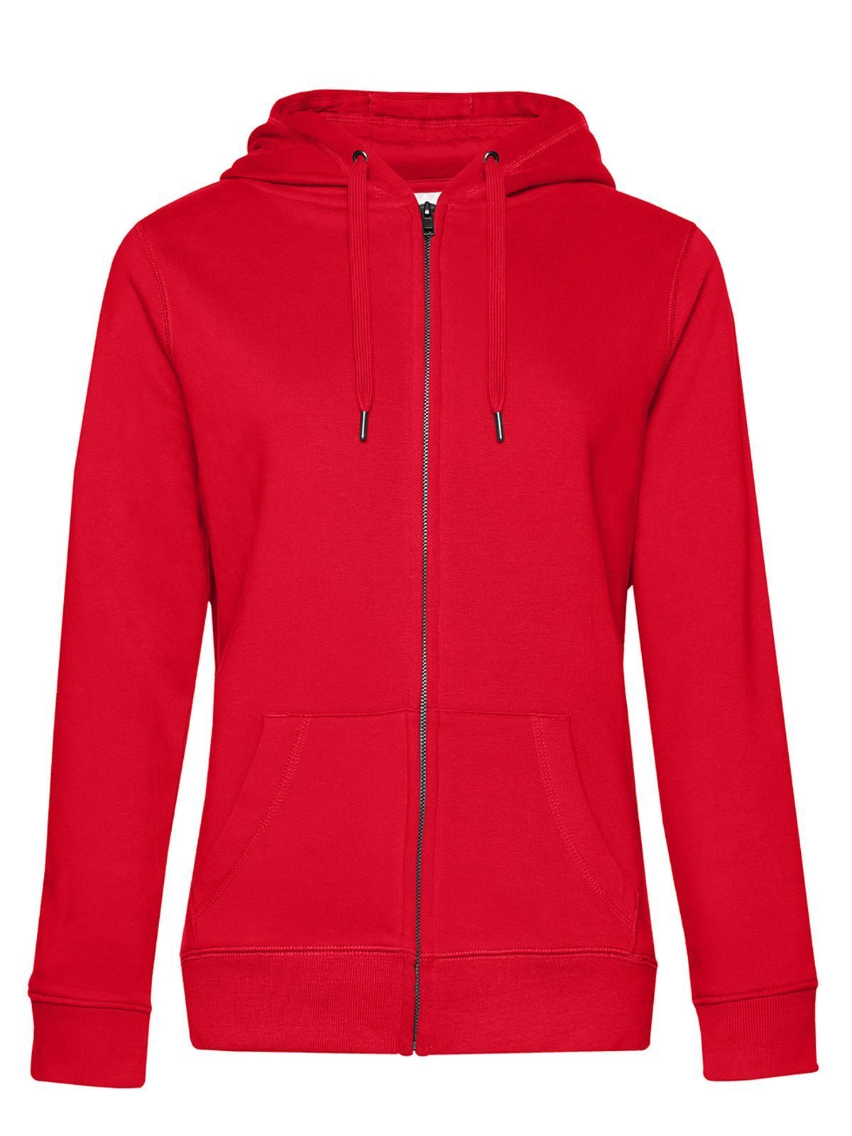 QUEEN Zipped Hood Jacket_° - RE004 - Red