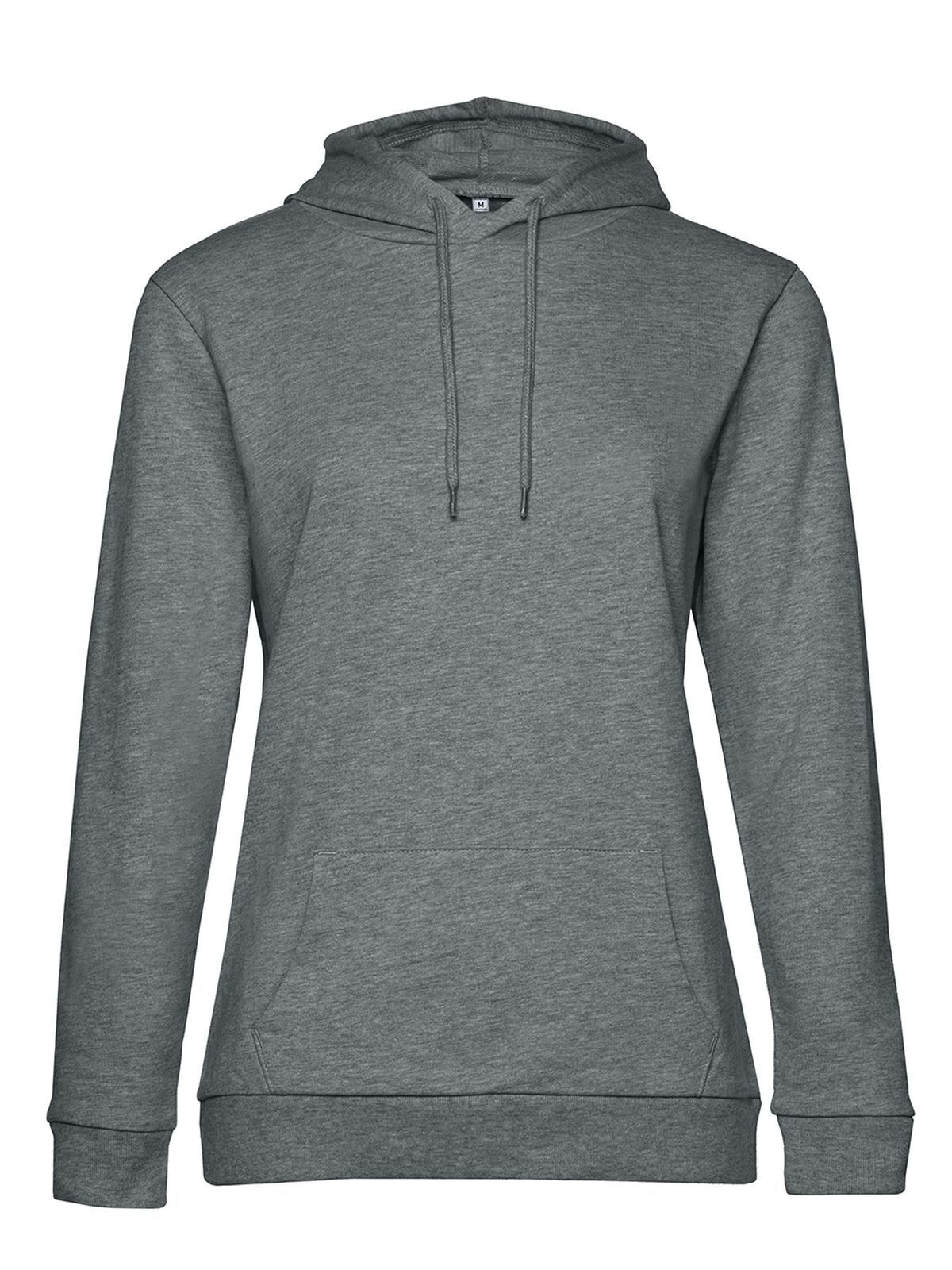 Dames #Hoodie Sweat - HM623 - Heather Mid Grey