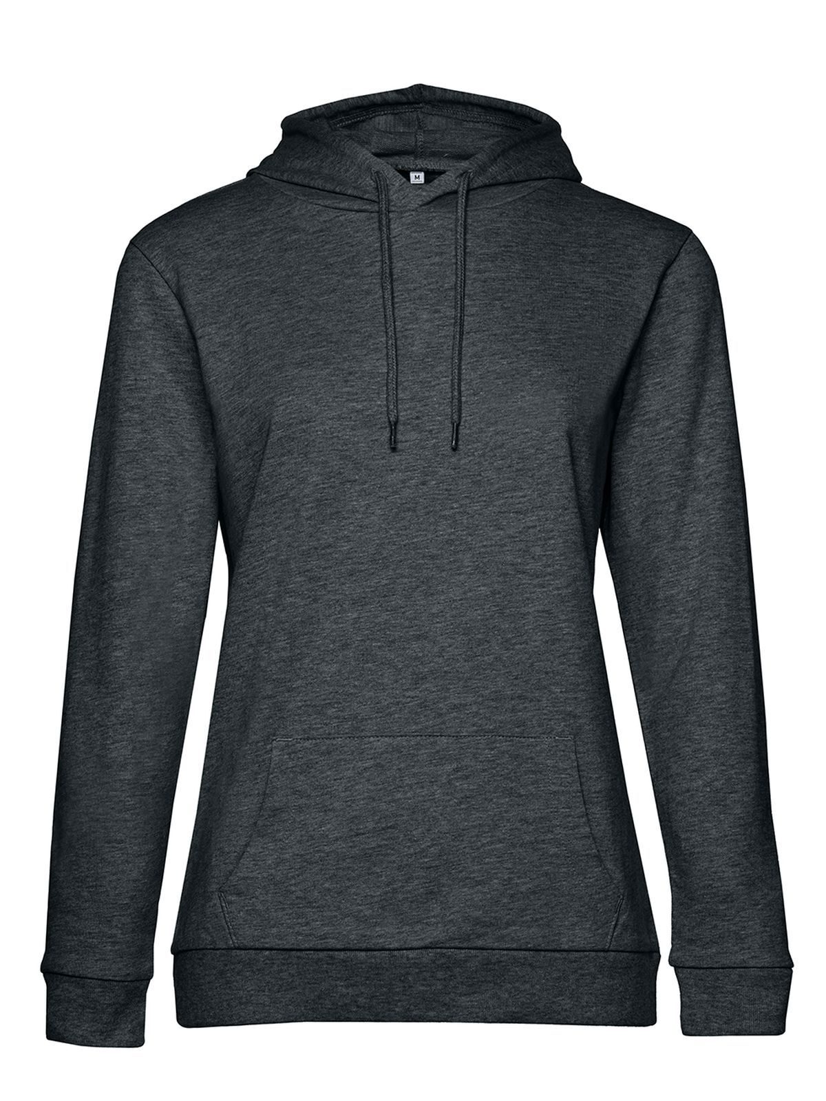 Dames #Hoodie Sweat - HA625 - Heide-asfalt