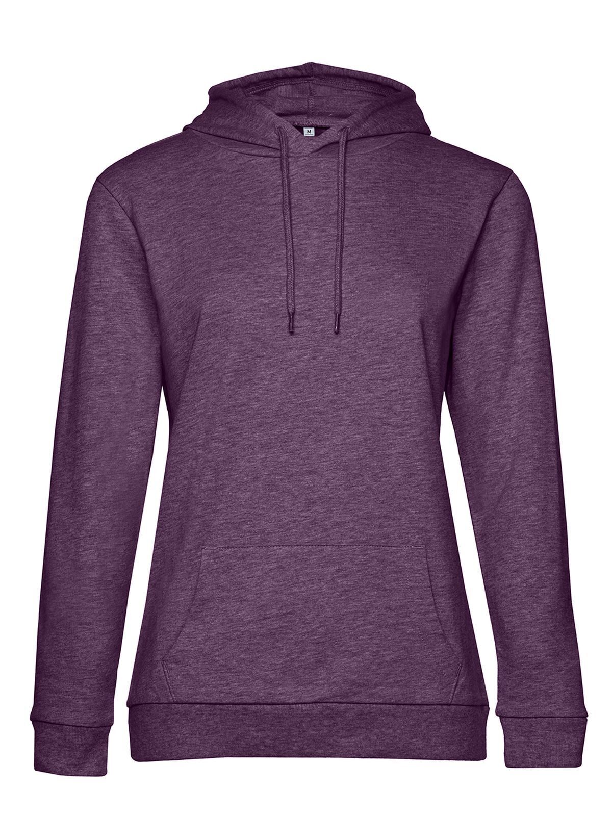 Dames #Hoodie Sweat - HP616 - Heidepaars